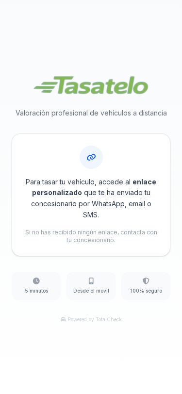 Tasatelo — App móvil de tasación