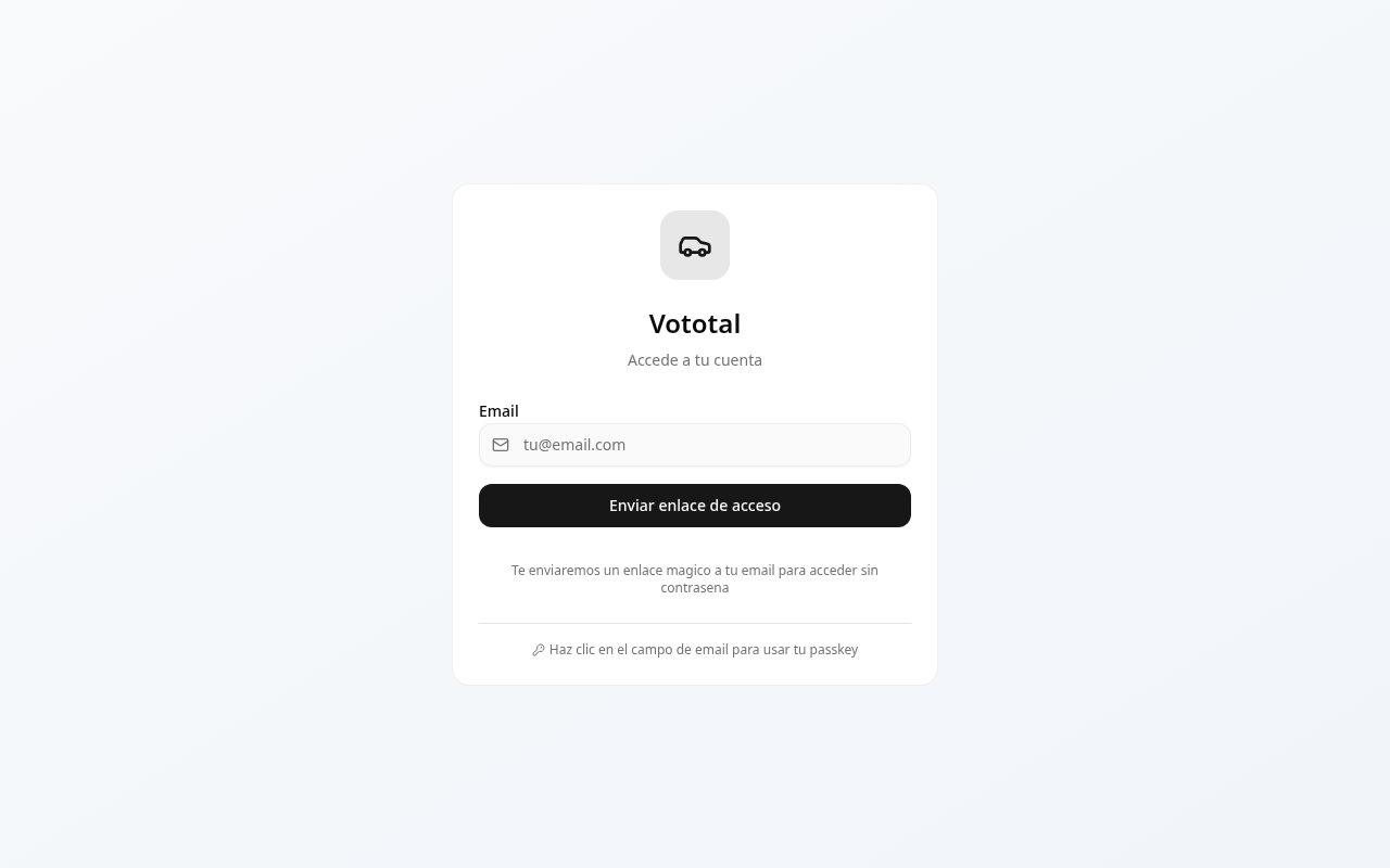 TotalVO — CRM de compraventa